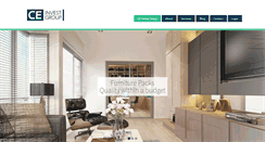 Desktop Screenshot of ceinvest.sk